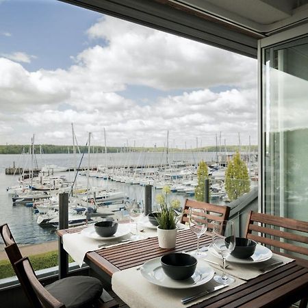 Fewo1846 - Baltic Lodge - Komfortable Maisonettewohnung Mit 3 Schlafzimmern, Balkon Und Blick Auf Die Marina Sonwik Flensburg Bagian luar foto